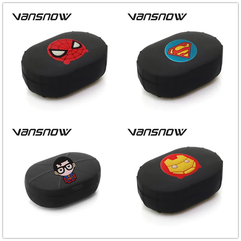 Защитный чехол с рисунком героя, чехол для наушников для Redmi Airdots, чехол Global TWS, версия для Xiaomi, аксессуары, чехол для зарядки