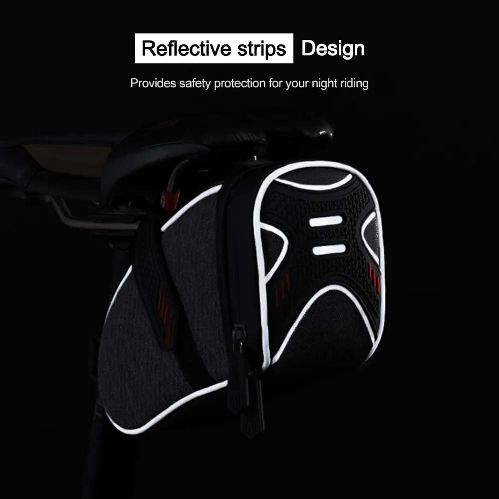 

Rainproof MTB Road Bike Storage Saddle Bag Cycling Rear Pouch Bicycle Pannier Seatpost Bag Bicicleta Accessories