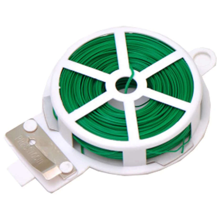 30 м клейкая железная проволока сердечник зеленый завод фиксированный мягкий