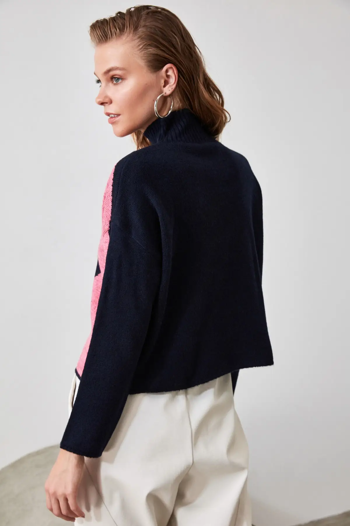 

Trendyol Patterned Knitwear Sweater TWOAW20KZ0279