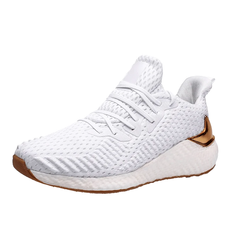 Новые дышащие сетчатые мужские кроссовки нескользящие легкие для бега мужская