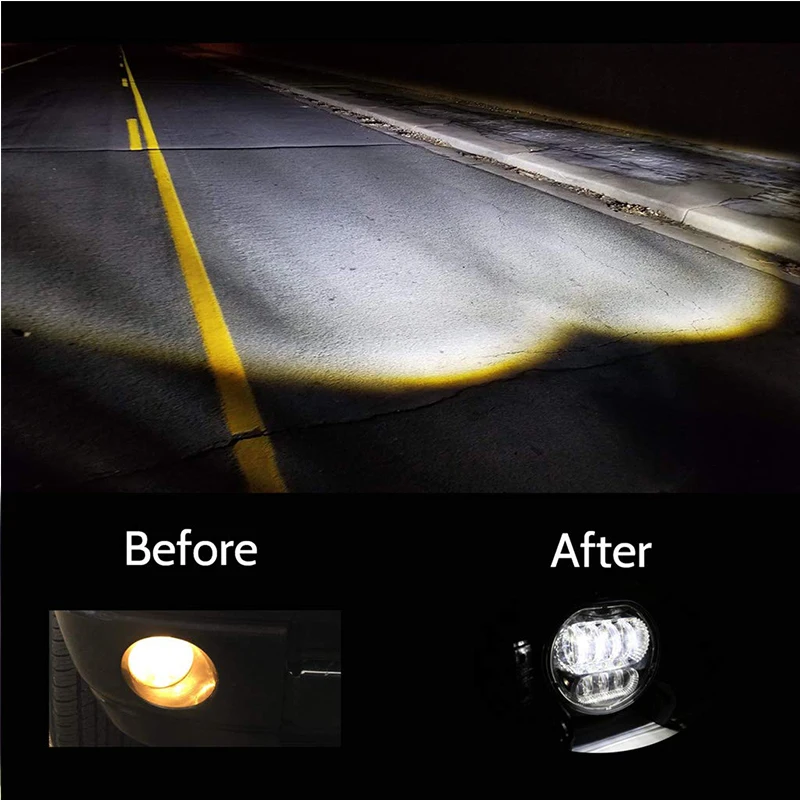 2 шт. автозапчасти светодиодные противотуманные фары для dodge ram 2500 1500 3500 Durango новый