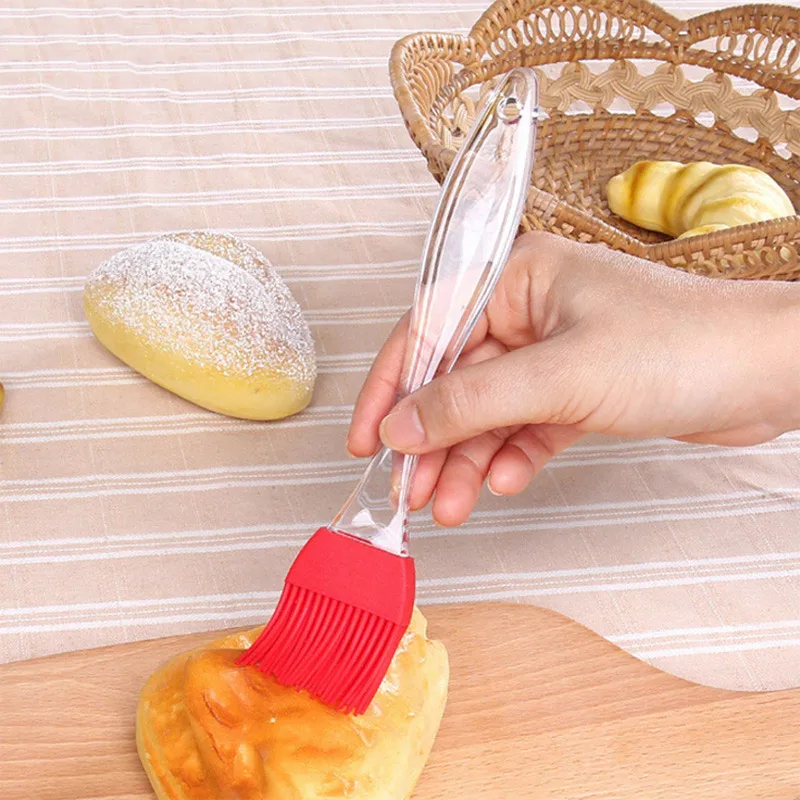 

Silicone Basting Pastry Brush Oil Brushes For Cake Bread Butter Baking Tools Kitchen Safety BBQ Brush SDF-SHIP