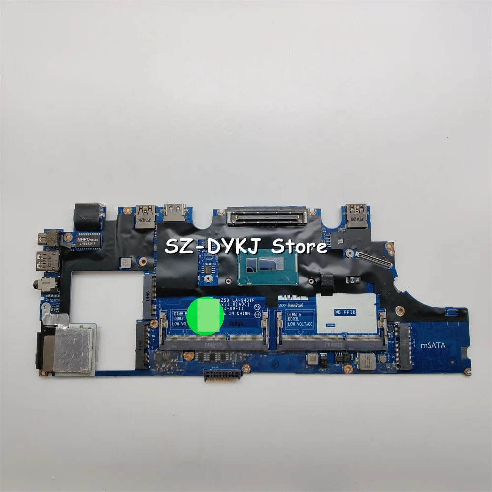 Материнская плата для ноутбука DELL Latitude 7240 E7240 с I5-4300u I5-4310u I5-4200u I5-4210u 50 системная 100%