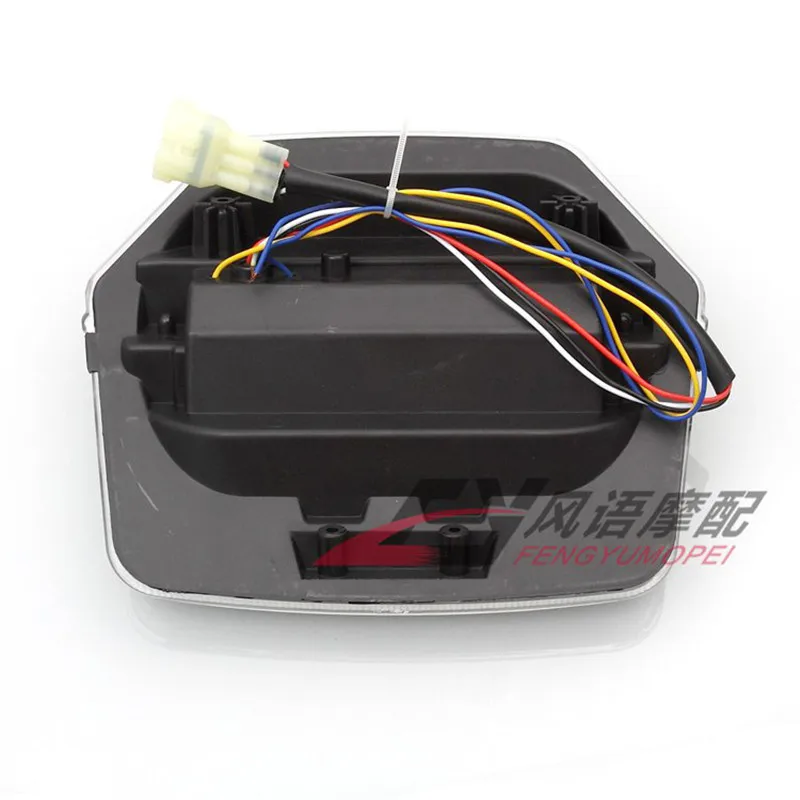 Настраиваемый светодиодный стоп светильник сигнал для мотоцикла задний фонарь