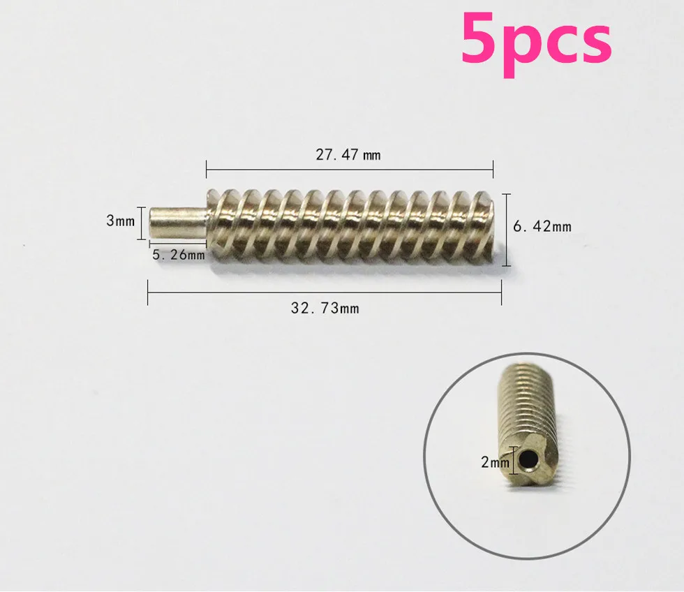 5pcs gear 5 шт./лот 0,65 модуль червячная передача внутренняя 2 мм Диаметр рабочая для FC280 kia Автомобильный Дверной замок привод мотор душа для hyundai Entourage - Название цвета: 5pcs gear