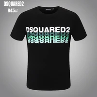 3d letter dsquared2 mens cotton short sleeved t shirt tee top male graphic t shirts