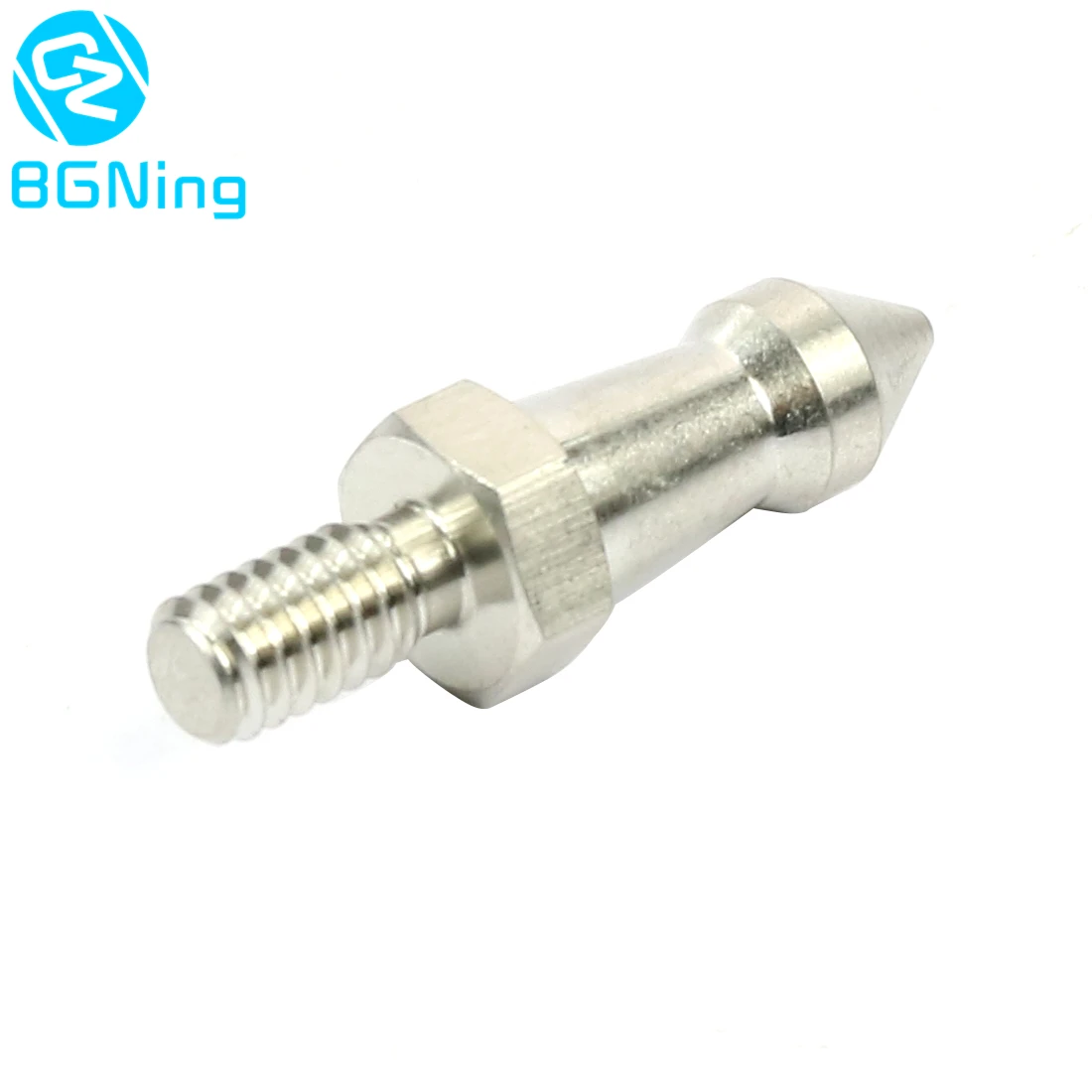 BGNING 1x ножной винт из нержавеющей стали 1/4 дюйма для камеры короткий шип штатива