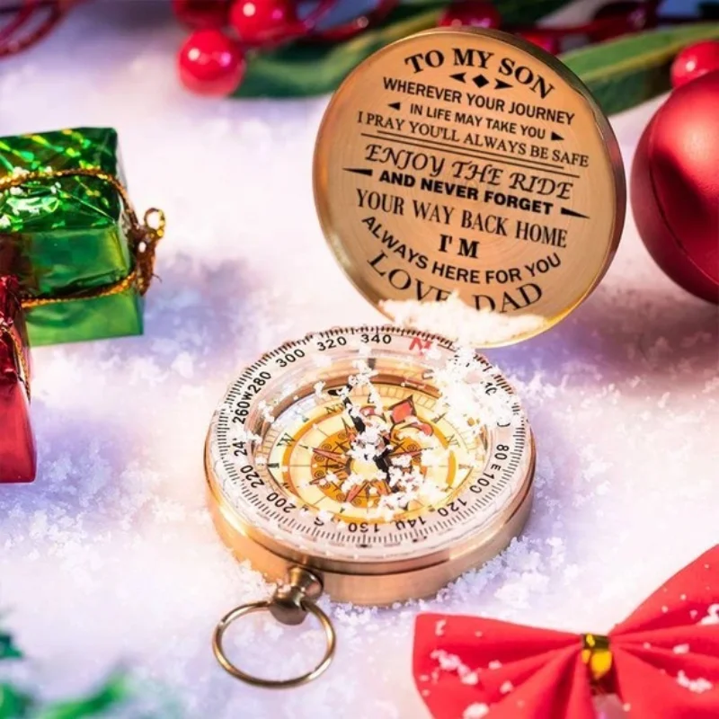 Походный Компас для катания походный Карманный латунный Портативный навигация