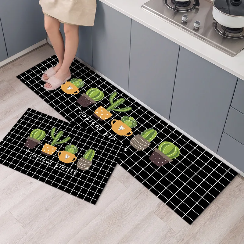

Simple kitchen carpet floor mat long strip floor mat carpet bedside carpet bathroom door mat floor mat