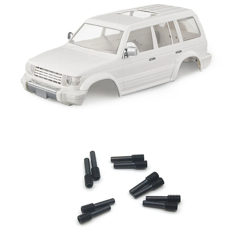 

1 Set Steel Hex Adapter Universal Joint Screw Pin M4 & 1 Pcs Car Shell Body Kit 313Mm Wheelbase