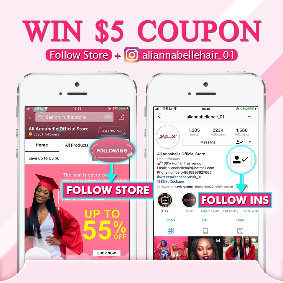 Прямые малайзийские человеческие волосы с двойным нарисованным рисунком 1/3/4 шт.