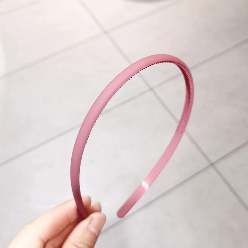 1PCs Candy Color Headband Head Buckle Wide Section Plastic Teeth Hair Band Hoop Women Girls Accessories Headwear |