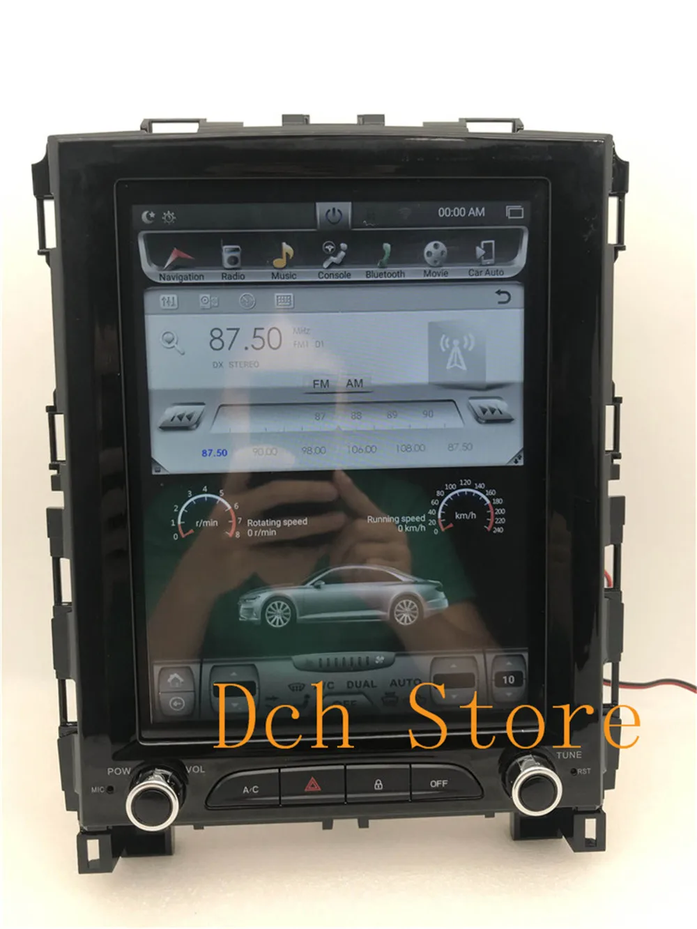 Tesla стиль Android 9 0 автомобильный DVD GPS навигация Радио Аудио плеер для Renault Koleos Megane 2016