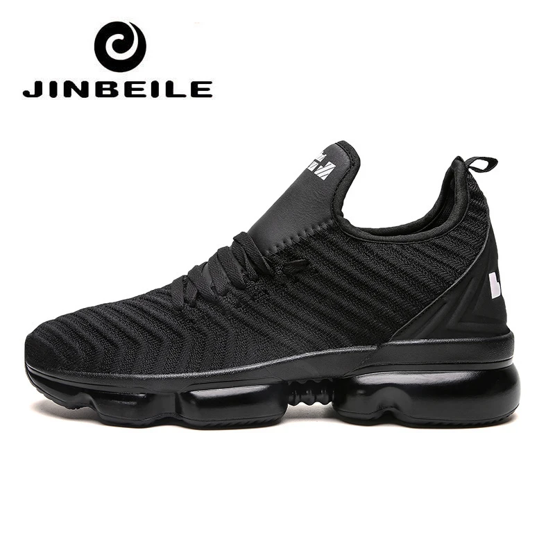 Новые низкие дышащие кроссовки для мужчин Lebron 16 Tenis Zapatillas Баскетбол Hombre Ретро 5 сетка спортивная обувь для мужчин s - Цвет: Black
