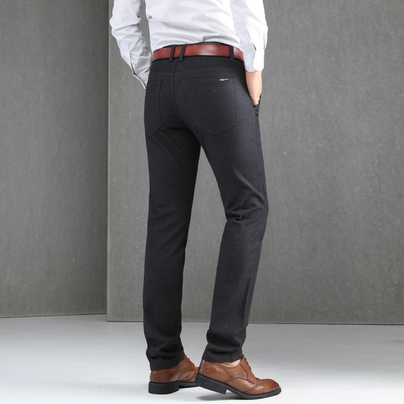 Новинка 2020 мужские повседневные брюки Корейская версия облегающих мужских брюк