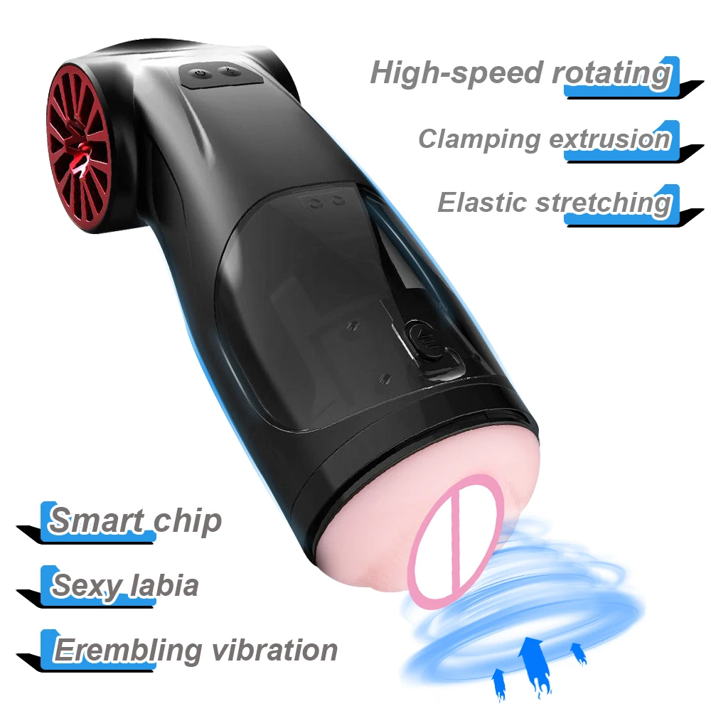 Мужской мастурбатор вибратор для орального секса секс игрушки мужчин Минет