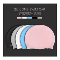 high quality best selling silicone adult waterproof male and female universal swimming cap