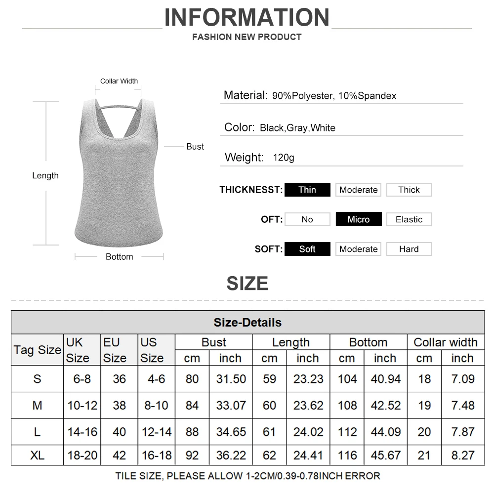 

Workout Sports Racerback Tank Top for Women Summer Fitness T Shirts Tie Back Loose Gym Clothes Yoga Tops Vest Sports Wear D30