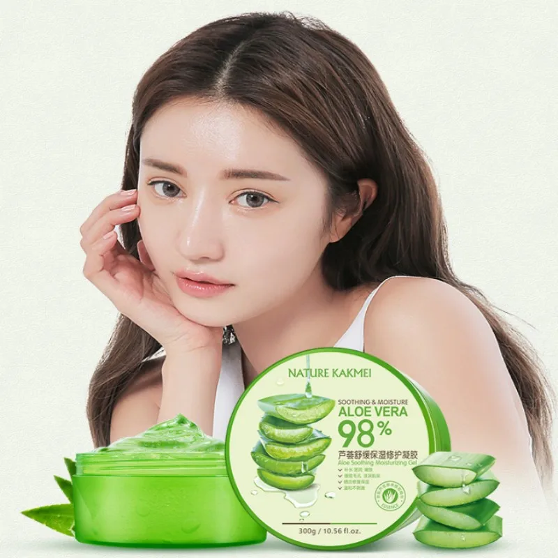 300 г натуральный алоэ вера Гладкий гель акне лицо увлажняющий анти