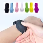 Силиконовый браслет-антисептик для рук, 2 вида, портативный браслет, дезинфицирующее средство для рук, упаковка, дозатор мыла
