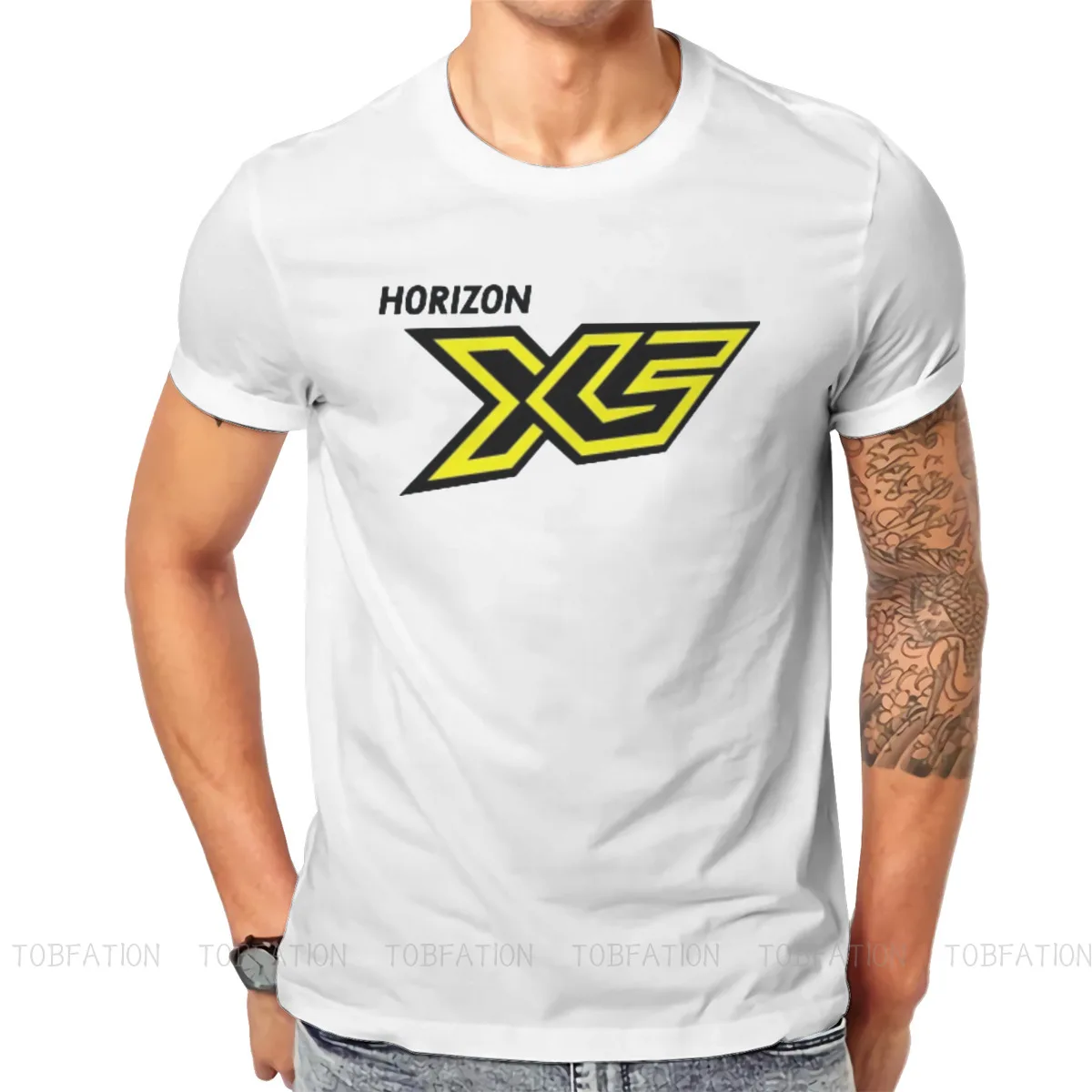 

XS forza 2021 Xbox Round Collar TShirt Forza Horizon Fabric Basic T Shirt Men Clothes Individuality Plus Size