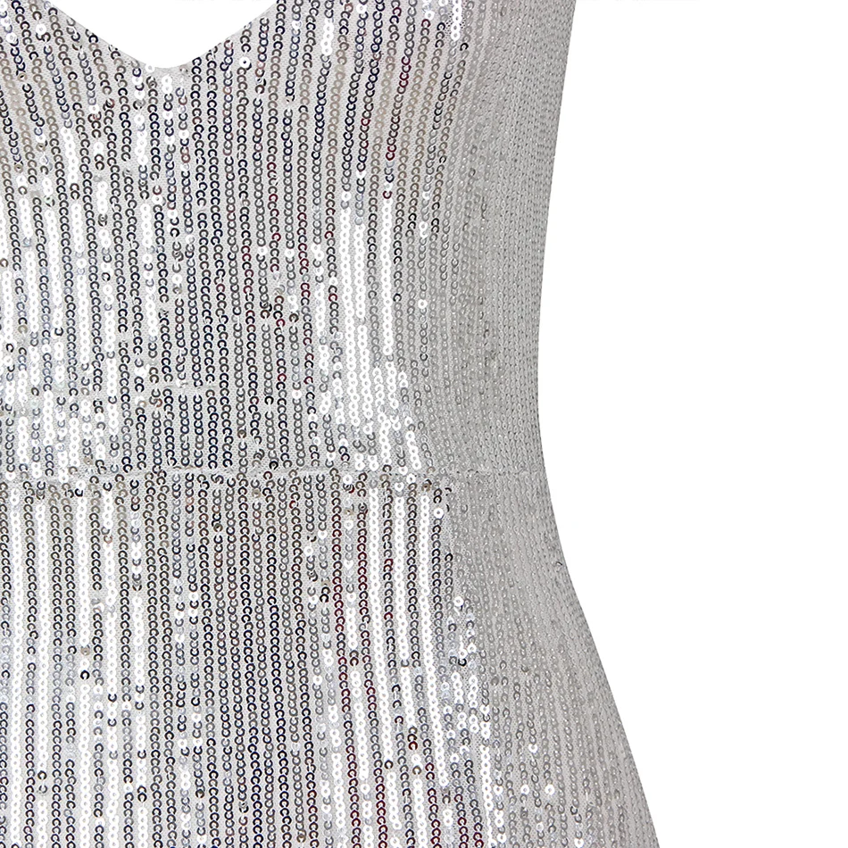 Осеннее женское платье Vestidos, сексуальное платье без рукавов с блестками и v-образным вырезом, Клубное платье с поясом, вечернее платье в стиле знаменитостей, новинка