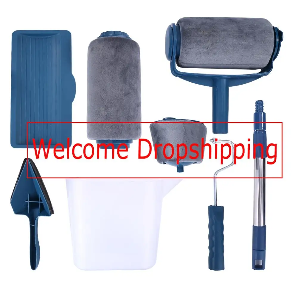 1 набор кистей для рисования профессиональный валик сделай сам в комнате