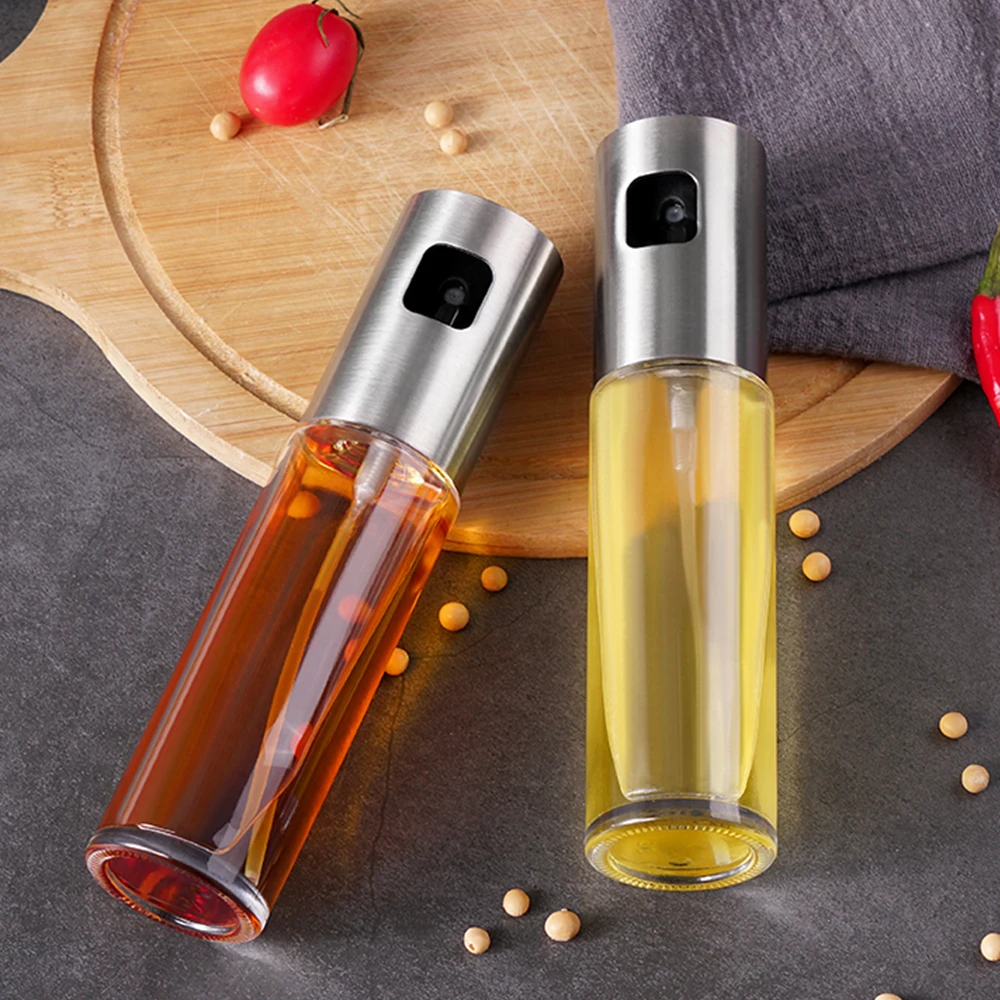 Стеклянный пищевой распылитель для масла кухонный масло выпечки