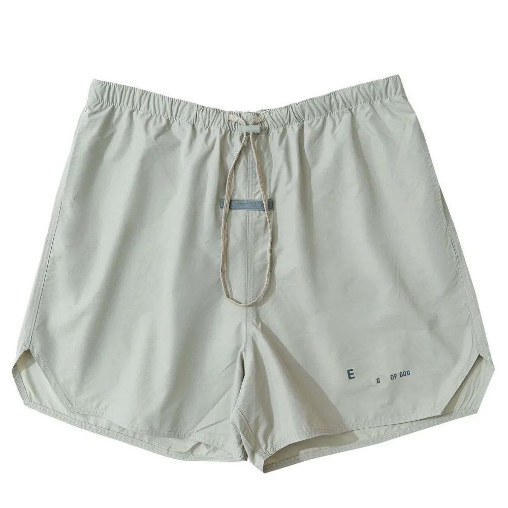 

Grace Of God Summer Men's Casual High Street Hip-Hop Multicolor Nylon Material Laser Reflective Shorts Five-Point Pants