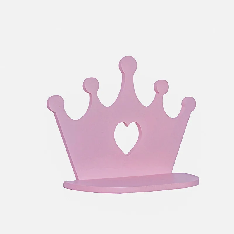 1 хранилище ПК стойки розовая корона для принцессы форма книга кукла полка Дерево