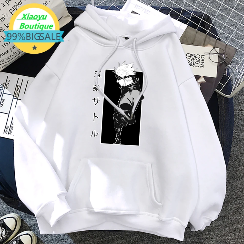 

Jujutsu Kaisen Satoru Gojo Anime Prints Hoody Man Crewneck Pullover Clothes Autumn Fleece Streetwear Fashion Sweat Hoodie Unisex