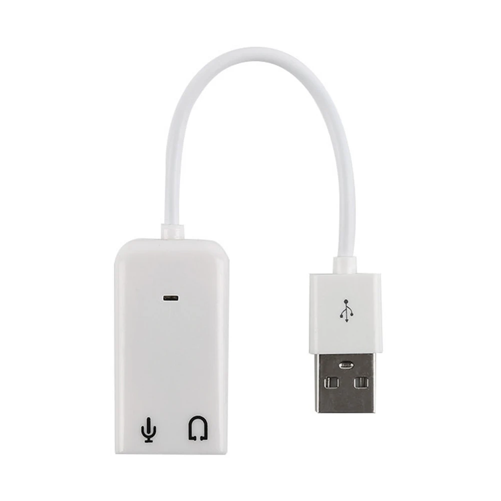 USB 2 0 до 3 5 мм Virtual 7 1 CH наушники 3D внешняя звуковая карта аудио адаптер | Мобильные