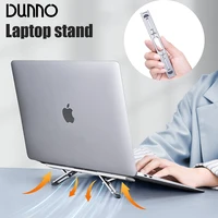 portable laptop stand for macbook air pro lenovo dell foldable aluminum laptop desk holder stand notebook base for 111317 inch