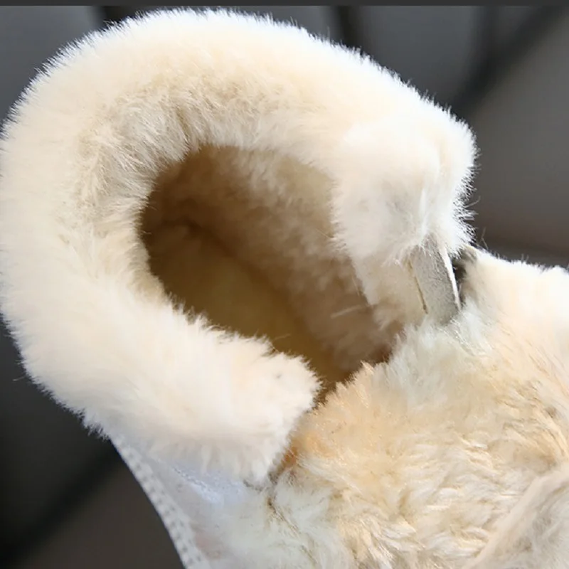 Детские ботинки коллекция 2019 года корейские зимние для девочек до 3 лет детская