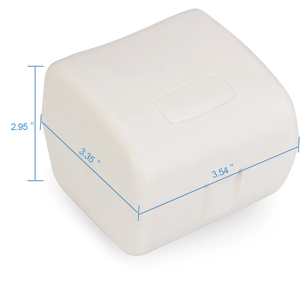 OLIECO Пластик ящик для хранения контроля кровяного Давление Белый Дорожный