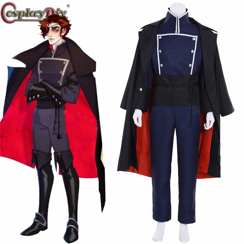 

CosplayDiy The Arcana Julian Devorak Cosplay Costume Men's Military Uniform Custom Made Halloween Party Outfits Free shipping