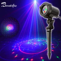2020 christmas decorations for home outdoor waterproof laser lights projector rgb 20 patterns