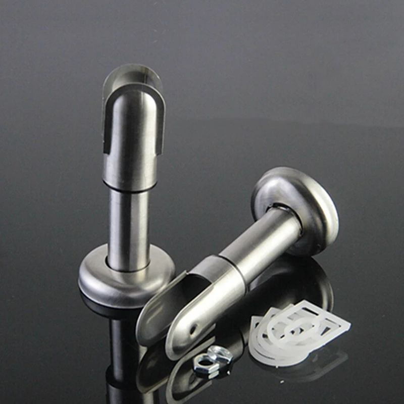 

Public Restroom Partition Fittings Toilet Partition Hardware Stainless Steel Support Feet Furniture Leg High Quality Home Tool