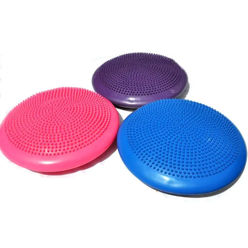 

Yoga balance pillow/disc pad - inflatable massage balance board - swing pad - twist massage, fitness and exercise - air pump