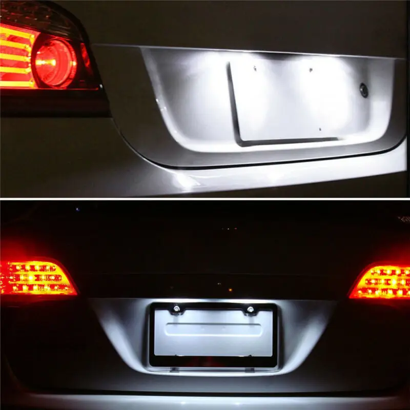 

Bright Car Lights Bulb License Plate Lights Car Lamp Replacement Trailer Truck