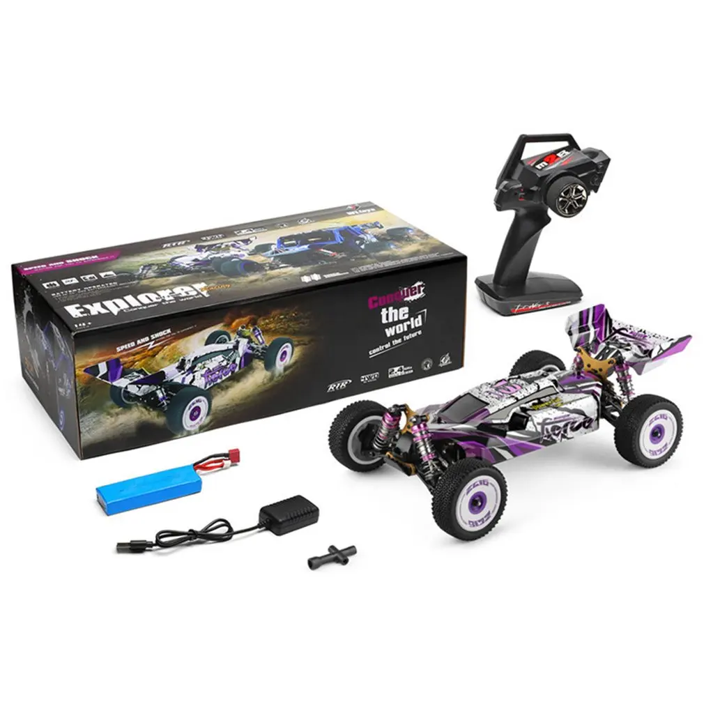 

1:12 RC Electric Four- wheel Drive Car Off-road High-speed Electric Model Competition High Efficiency Motor