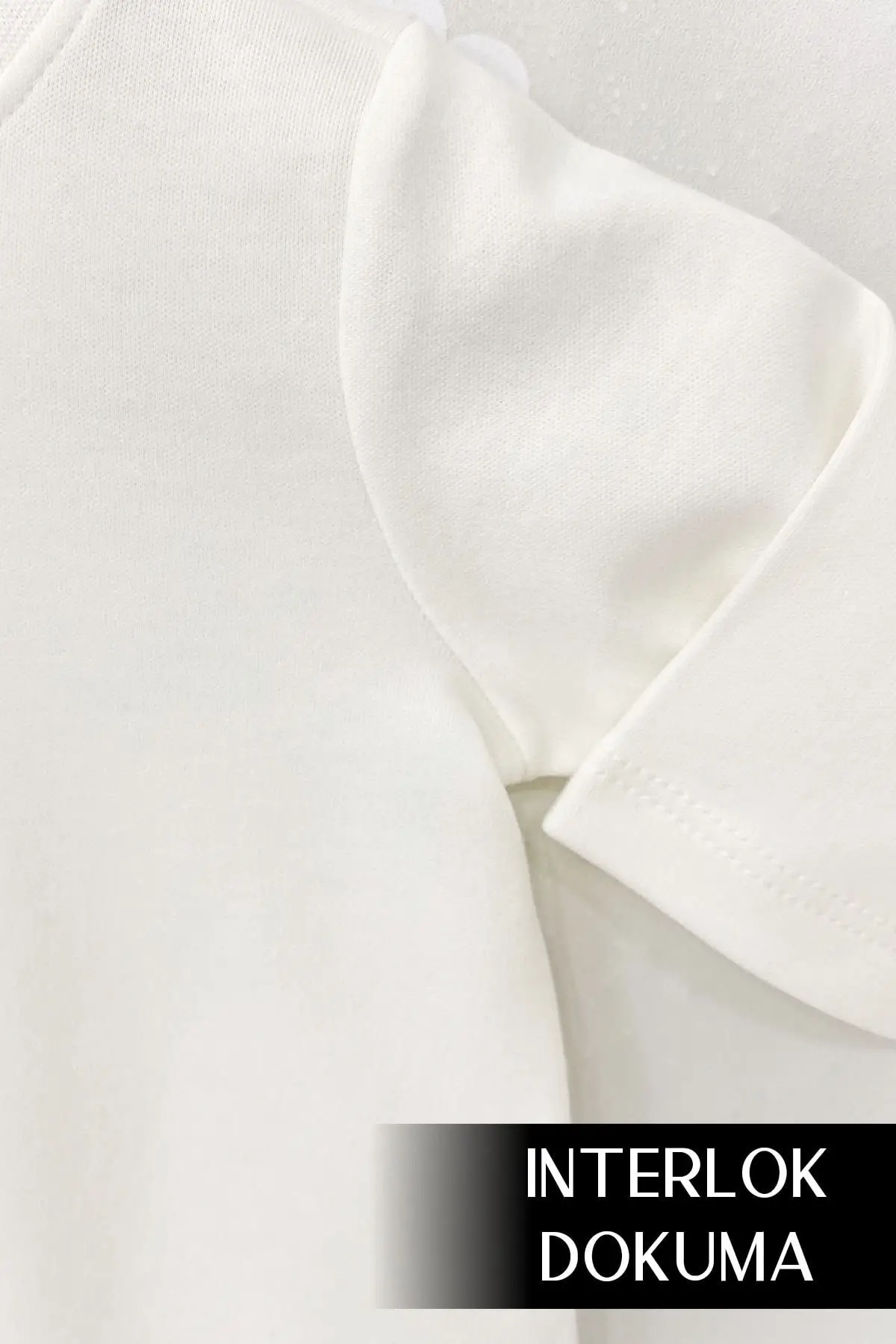 

Organic 5'li Interlock Hospital Output-Pure Baby Series Printed Cotton Ecru