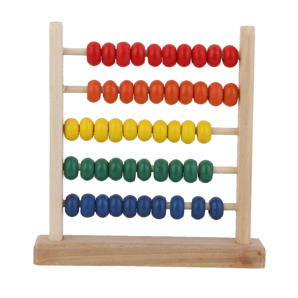 

Деревянная бусина Abacus с подсчетом, детские математические обучающие игрушки, подарки