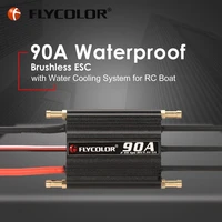 flycolor 70a 50a 90a 120a 150a brushless esc speed control support 2 6s lipo bec 5 5v5a for rc boat f2126771