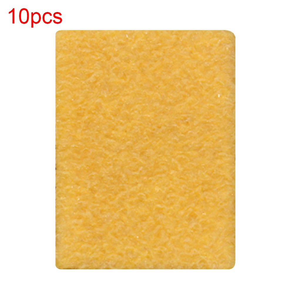 

10pcs Sandpaper Cleaner Skateboard Cleaning Sponge Effective Practical Easy Apply Reusable Long Board Griptape Eraser Home