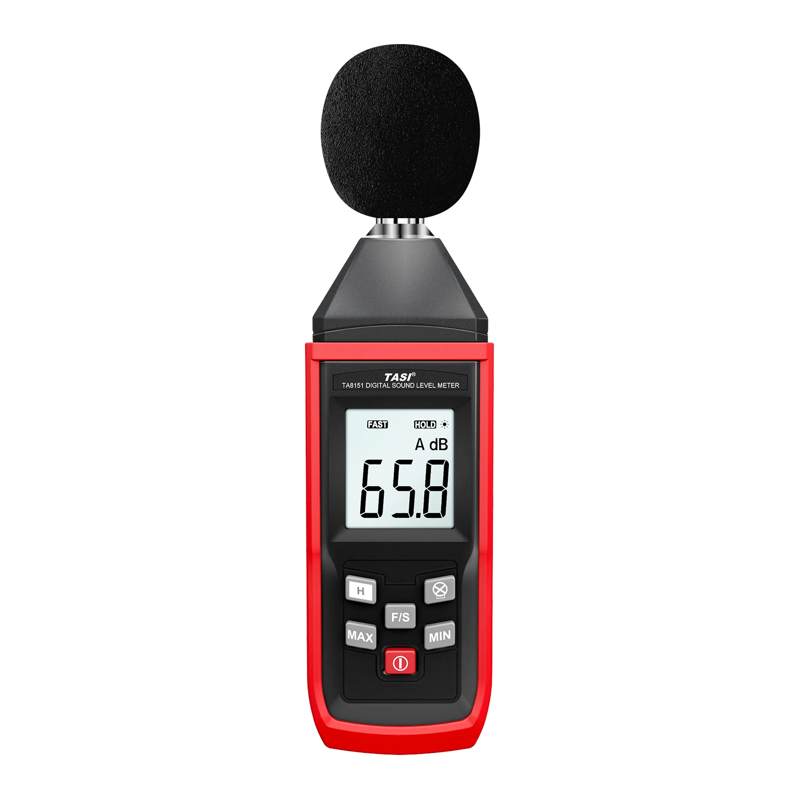 

TASI TA8151 Digital Sound Level Meter SLM Noise Tester Sound Detector Decibel Monitor 30-130dB Acoustic Measurement Instrument