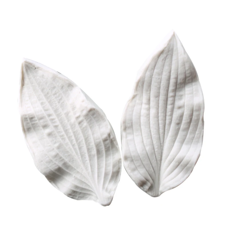 2018 Новинка Hosta цветок листья силиконовая форма для торта шоколадная лепестки