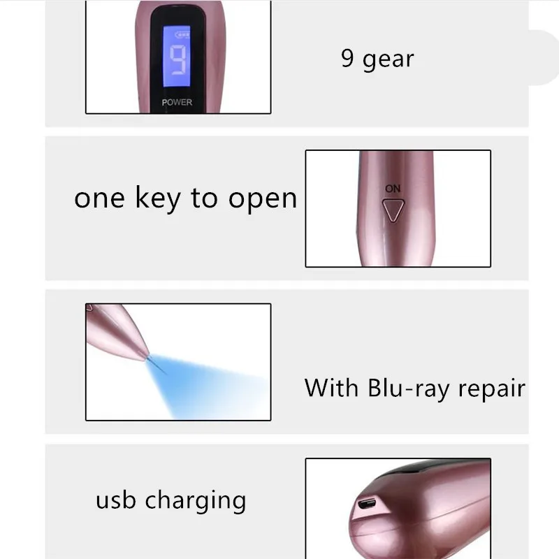 ЖК дисплей плазменной ручка светодиодный освещение татуировки лазера Удаление