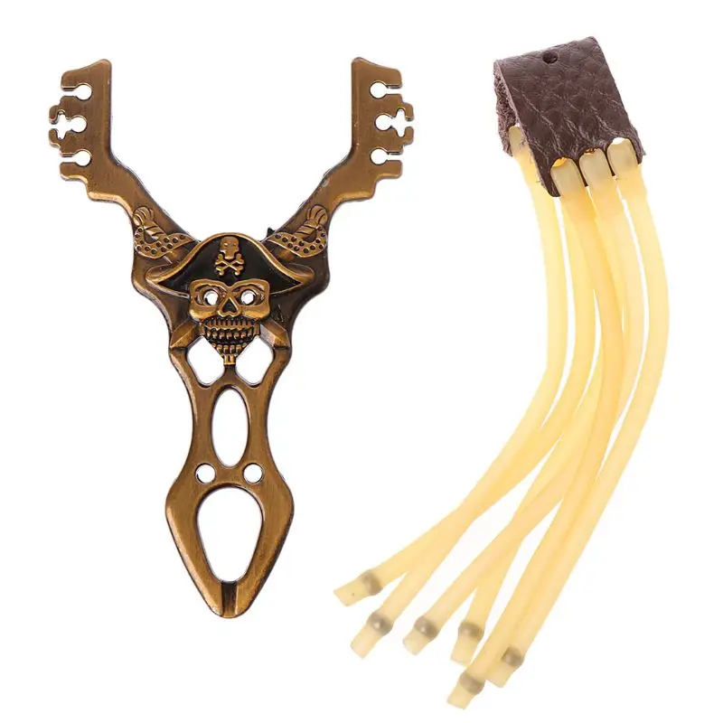 Рогатка с черепом из Карибского пирата рогатки высокой скоростью для охоты на